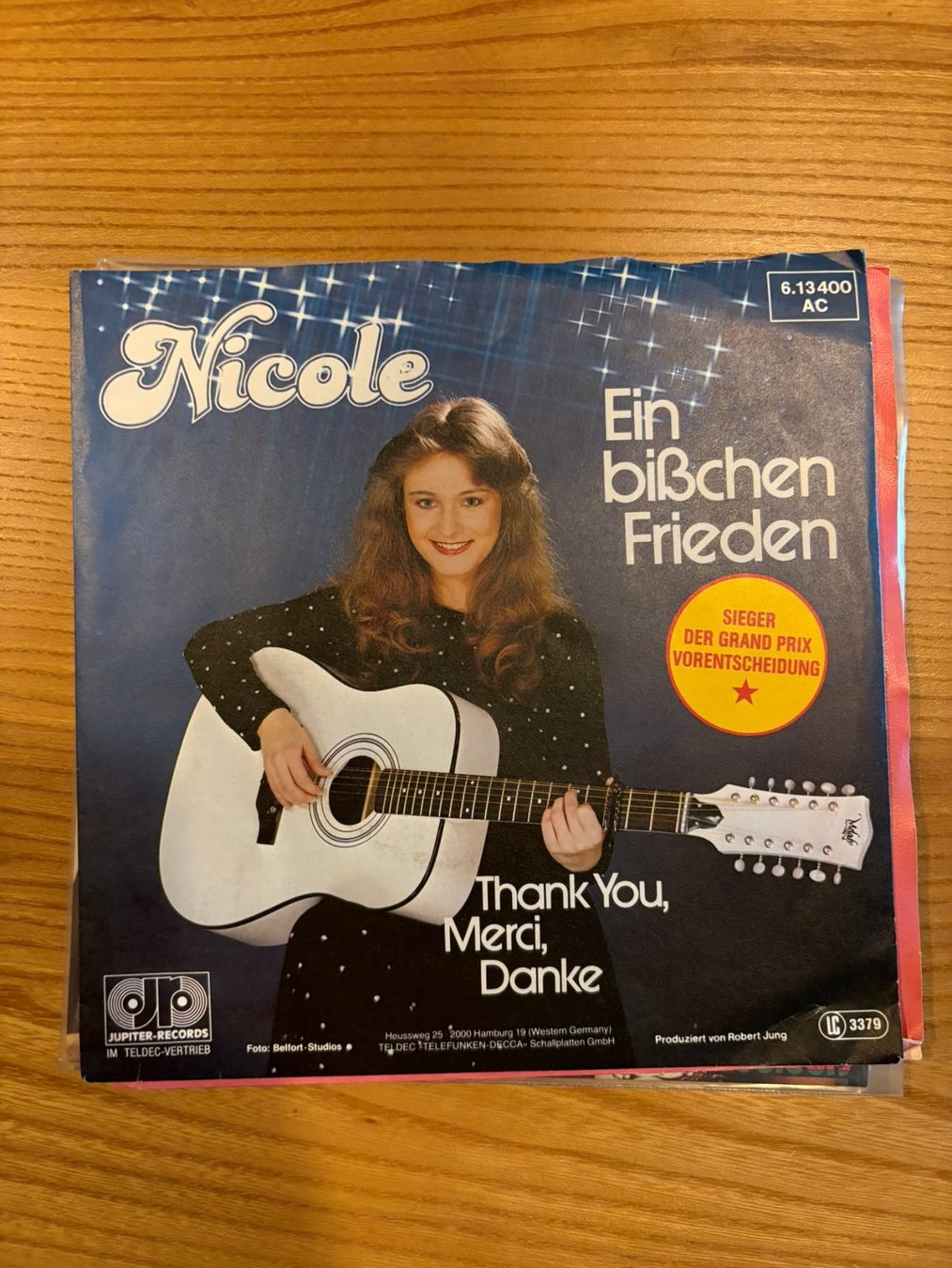 Dischi in vinile: Nicole - Ein bisschen Frieden – Usato da Zofingen venduto da Bigron