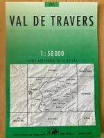 Landkarte VAL DE TRAVERS 1:50’000
