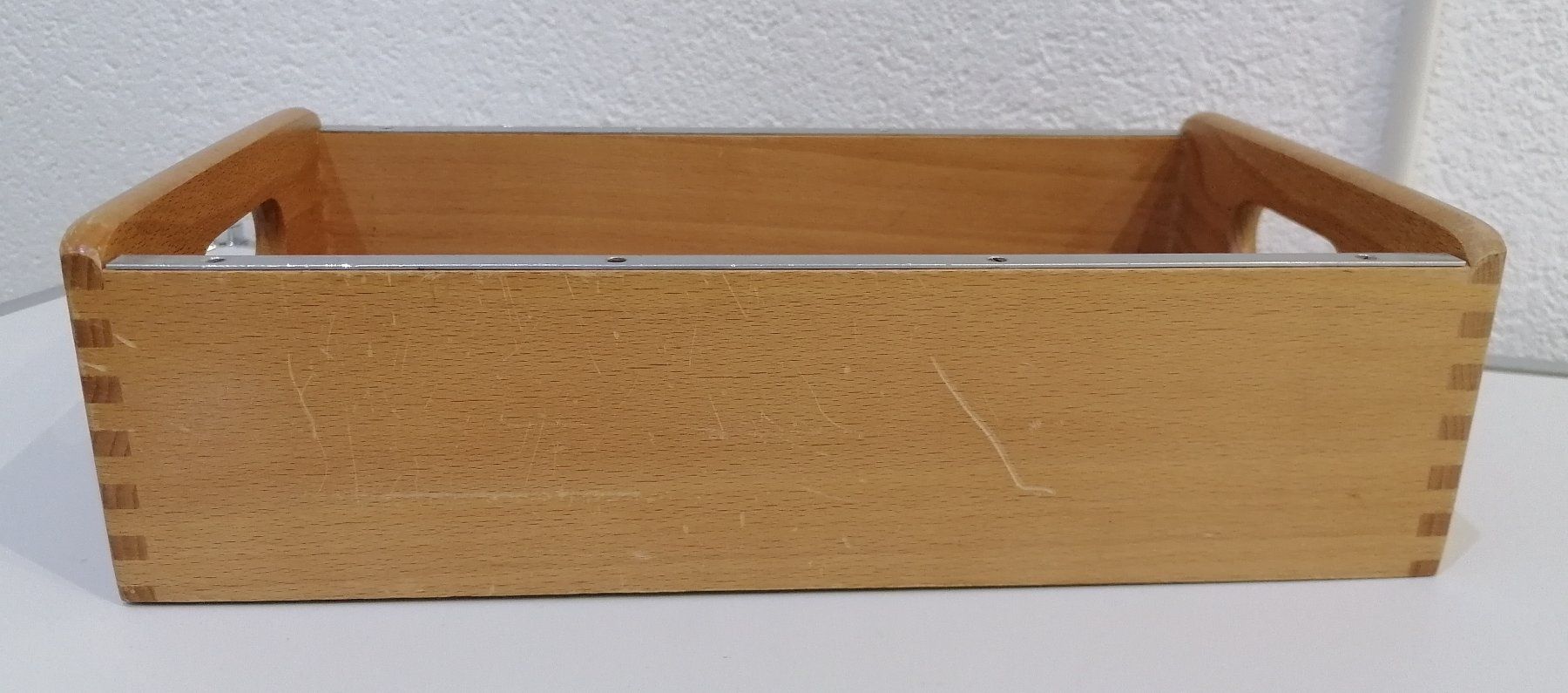 Sistemi di archiviazione: Karteikasten /Holzbox A5 quer mit Griffen, gebraucht – Usato da Unterengstringen venduto da Tnovus 2