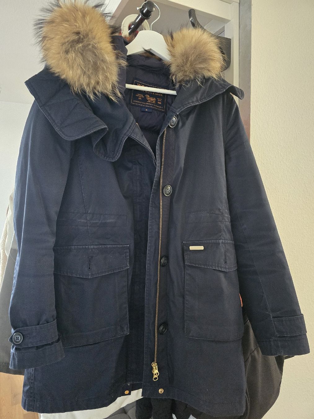 Woolrich Giacche: Original Woolrich Jacke dunkelblau – Usato da Uster venduto da TOPPRICEE 4