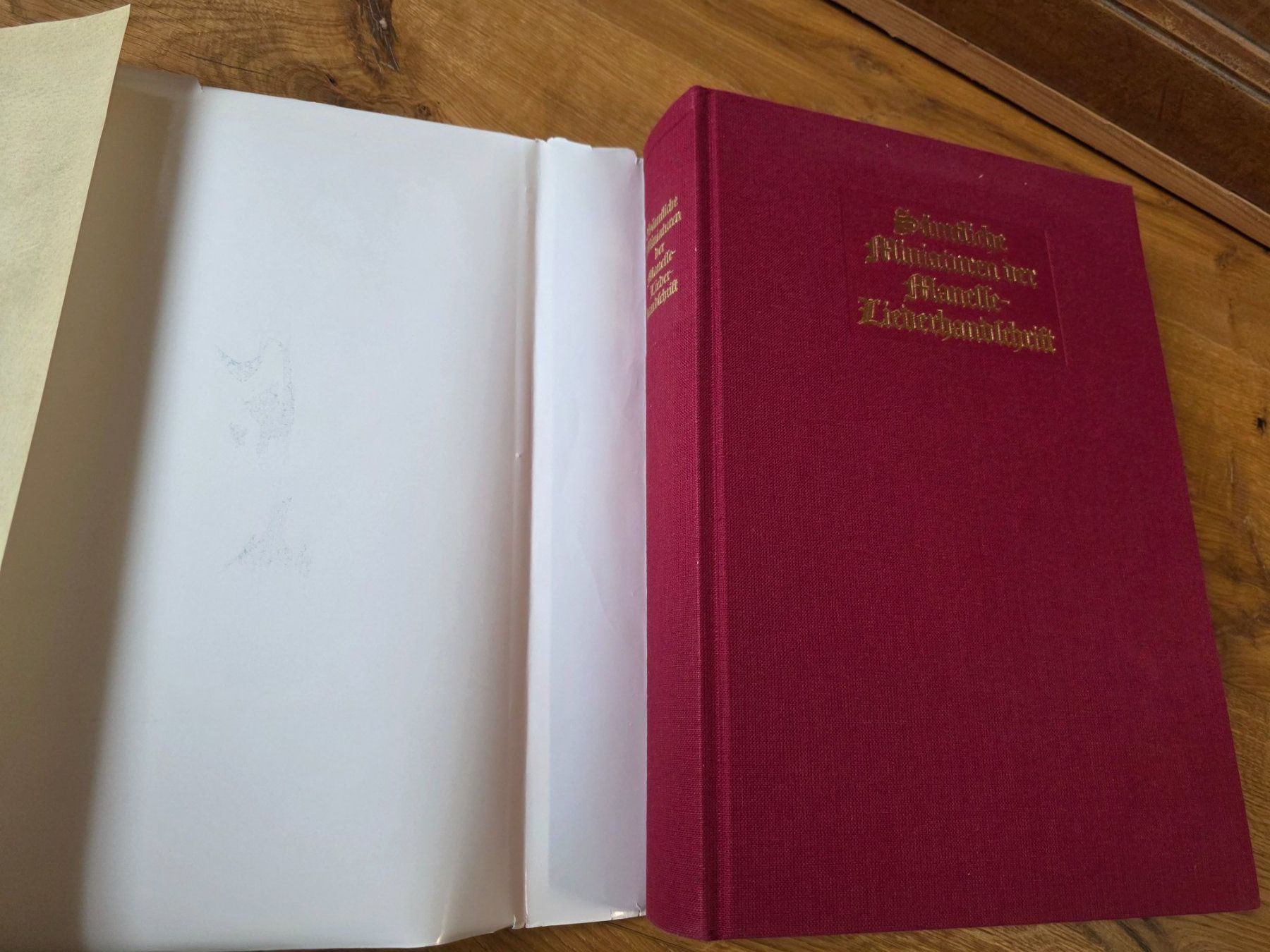 Libri: Miniaturen der Manesse Liederhandschrift - 1981 – Usato da Walterswil BE venduto da Lonitti 2