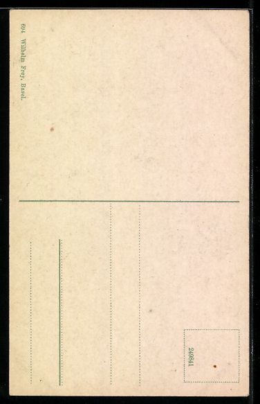 Cartes postales: AK Basel, Am obern Heuberg – D'occasion à Berlin par bartko-reher 1