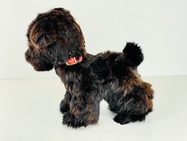 Vintage Plüschhund Scottish Terrier Kaninchenfell um 1960