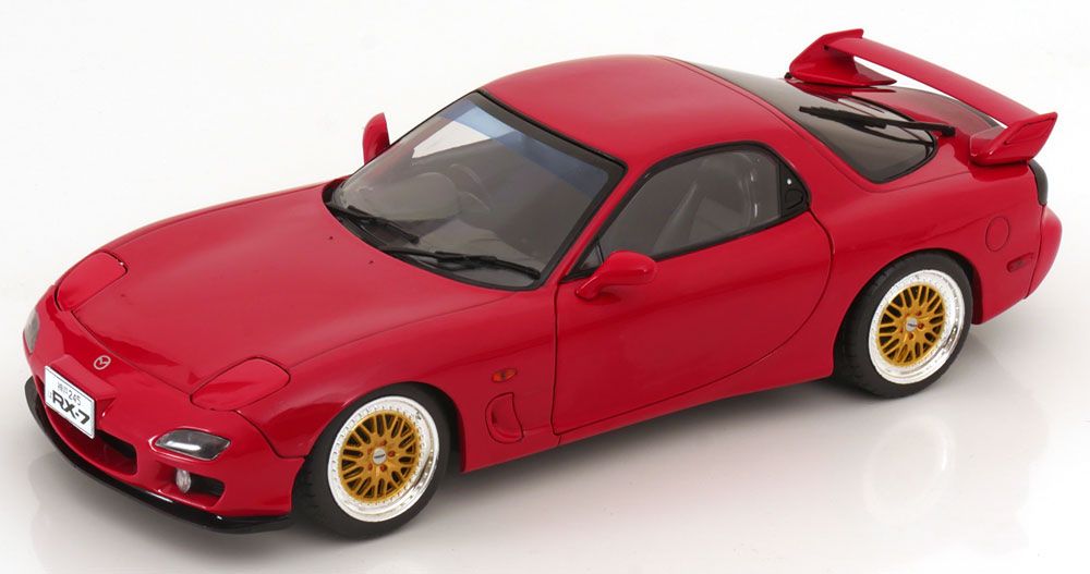 MAZDA RX7 TYPE RS FD3S 1994 ROT 1:18 SOLIDO (Neu und originalverpackt ...