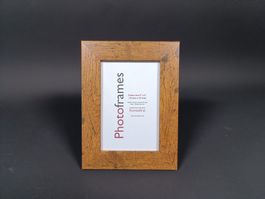 Petit cadre photo rectangulaire hybride en bois 15 x 20 cm