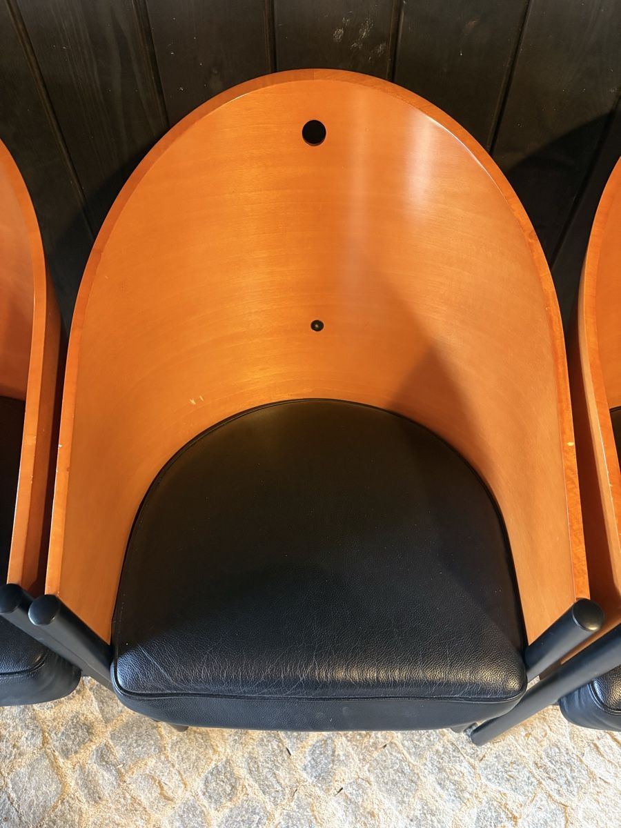 Poltrone: Ensemble de trois chaises Costes – Usato da Plan-les-Ouates venduto da mirobinfr 2