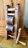 🌟Antike Strohpresse Strohwalze Strohreibe Stroh Handwerk 🌟
