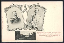 Donaueschingen, König Wilhelm von Würt