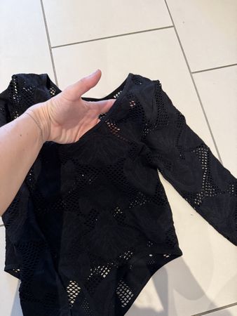 Schwarze Body/ Top