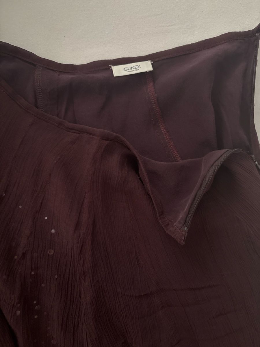 Jupes: Gonna corta Gunex con paillettes e zip tg. S – D'occasion à Adliswil par lis_g2vn 2