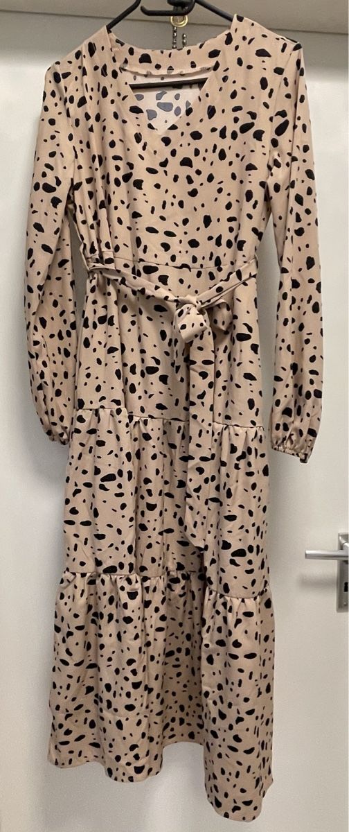 Kleider: Schickes Damenkleid Beige Gr. S/M – Neu (gemäss Beschreibung) aus Benglen von Shamily 1