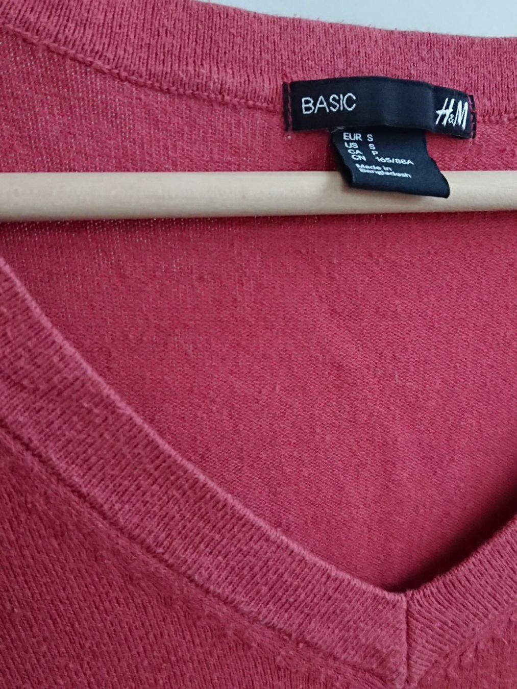 H&M Maglioni & Felpe: Damen Basic Pullover H&M Gr. S Koralle – Usato da Hallau venduto da CHACLA 1