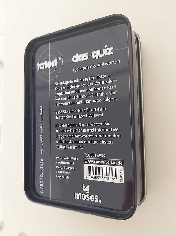 Giochi: tatort das quiz – Usato da Embrach venduto da pz78 1