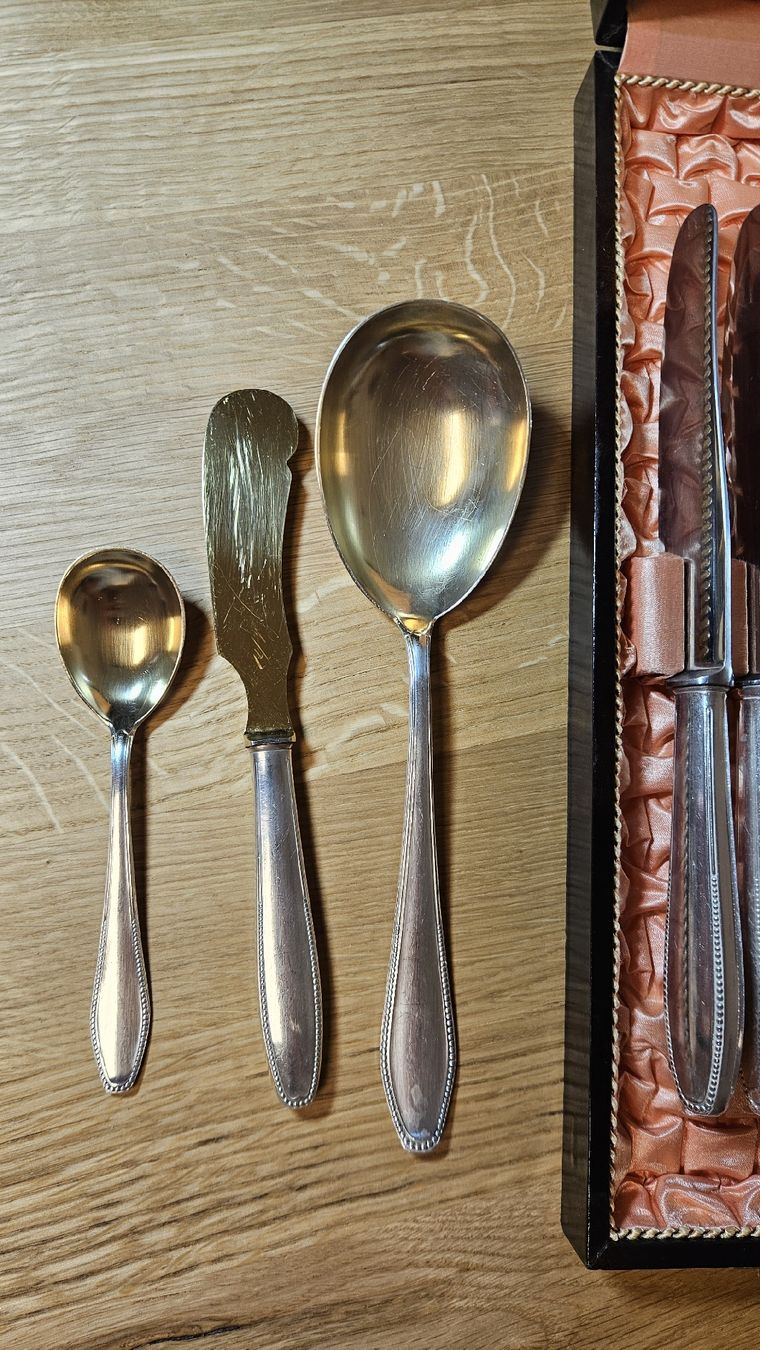 Set di posate: Versilbertes Besteck Set 27 Teile – Usato da Frenkendorf venduto da Julesrules84 2