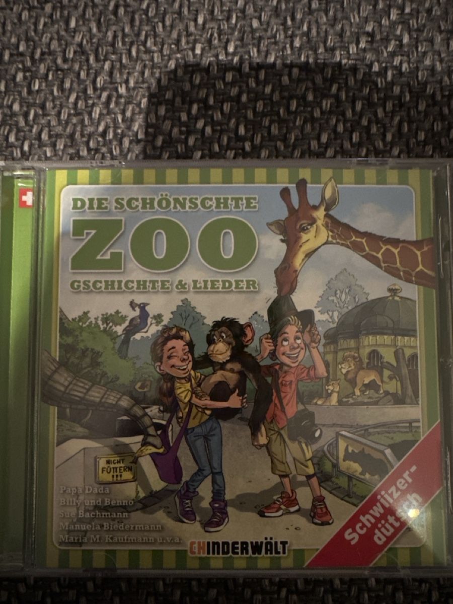 CD: CD Die schönschte Zoo Geschichten&Lieder – Usato da Pratteln venduto da Nala78
