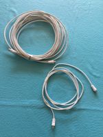 Koaxial Kabel 75 Ohm 10 m und 3.0 m weiss female und male