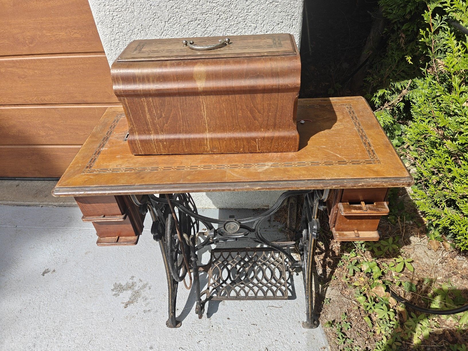 Nähmaschinen: Machine à coudre vintage Gritzner  – Defekt aus Grand-Lancy von E.moix