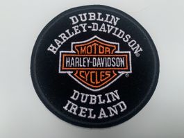 original HARLEY DAVIDSON Patch - Dublin Ireland - NEU