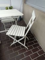 Terrace table and chairs - Terrassentisch und Stuhl