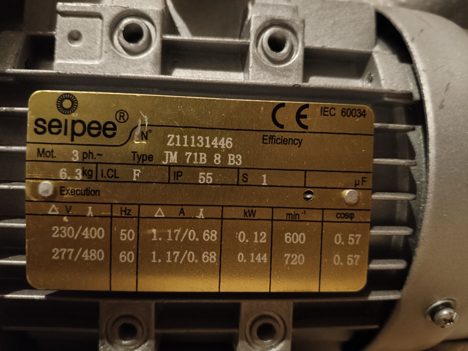 Motoren: moteur 0.12 kw – Gebraucht aus Basel von AdMack 1