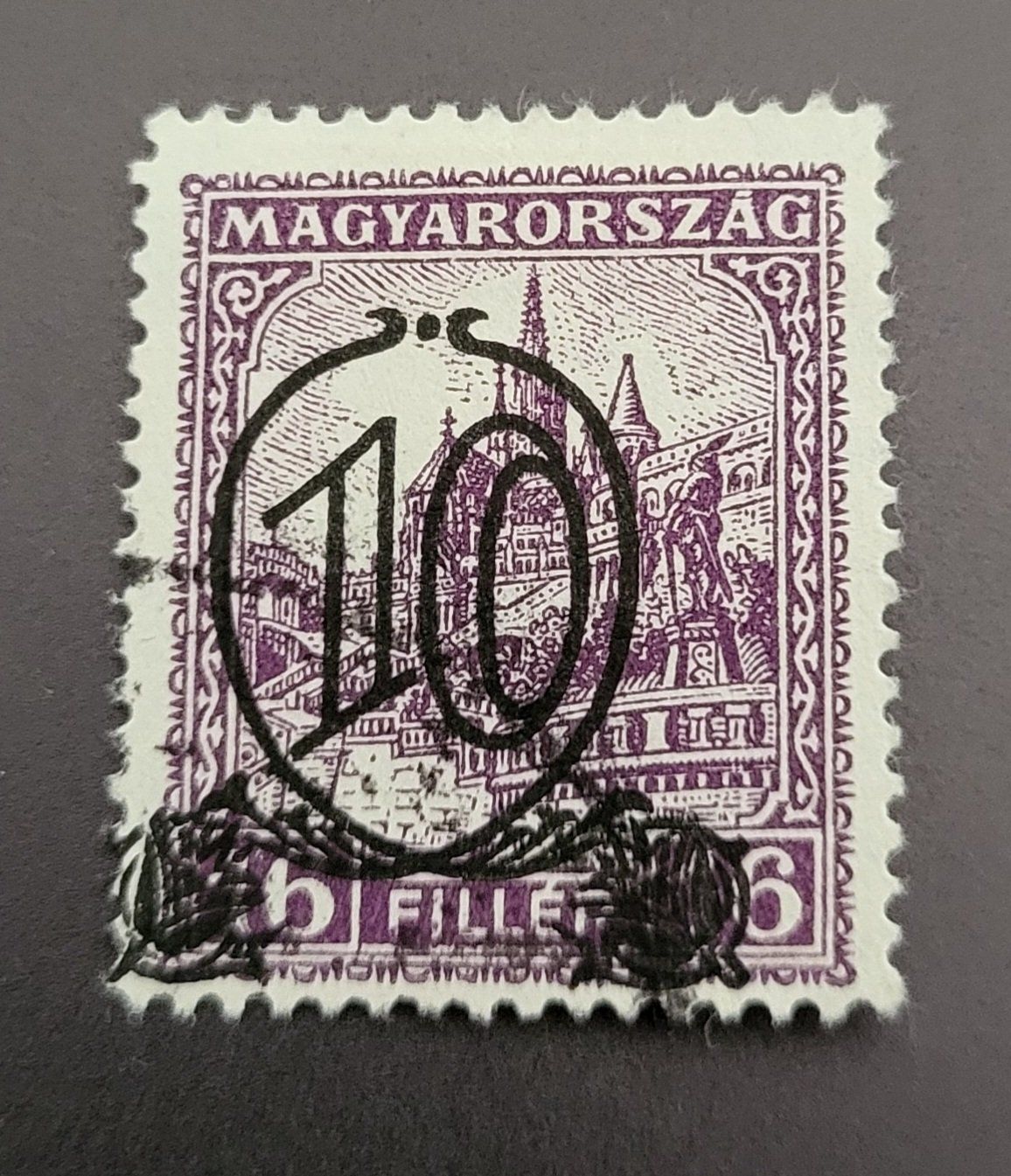 Tutti i francobolli: Ungarn 1931 alte briefmarke – Usato da St Gallen venduto da Stampsalshobby