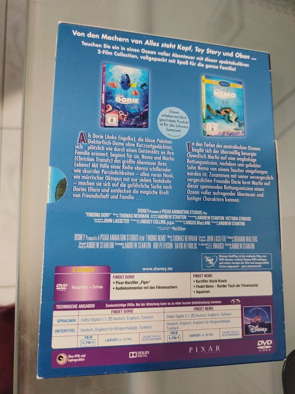 Alle DVDs: Findet Dorie Findet Nemo zwei DVD – Gebraucht aus Dottikon von Oldyfreak 2