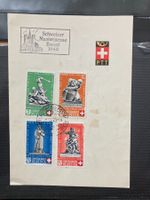 Schweiz 1940 PP-Satz Bögli Mustermesse Basel Automobilpost