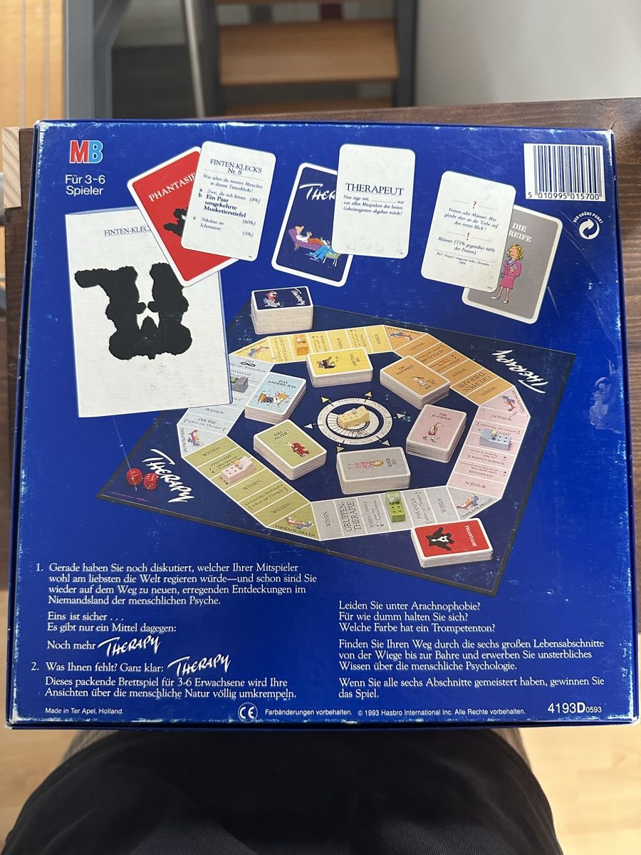 Giochi: Therapy - Das Spiel – Usato da Weinfelden venduto da jos_nl7m 1