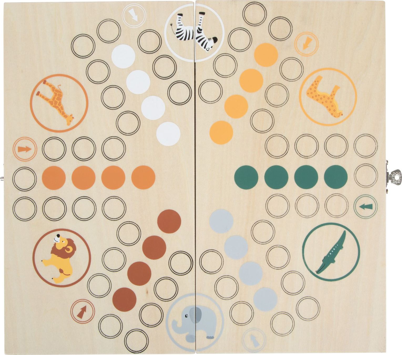 Giochi: Ludo - 6 Spieler Eile mit Weile "Safari" – Nuovo e nell'imballaggio originale da Wettingen venduto da Swala 3