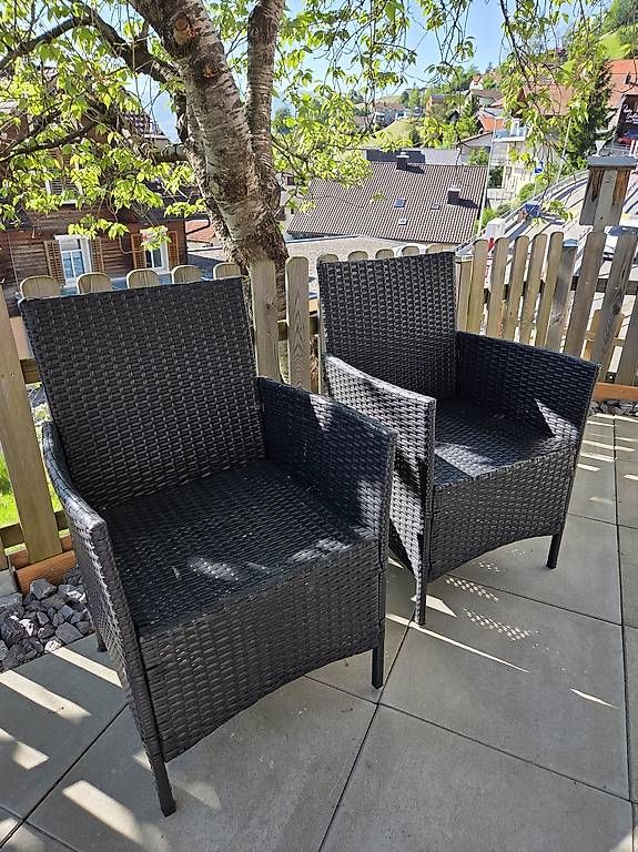 Poltrone: Rattansessel mit Kissen – Usato da Triesenberg venduto da wild-hog 2