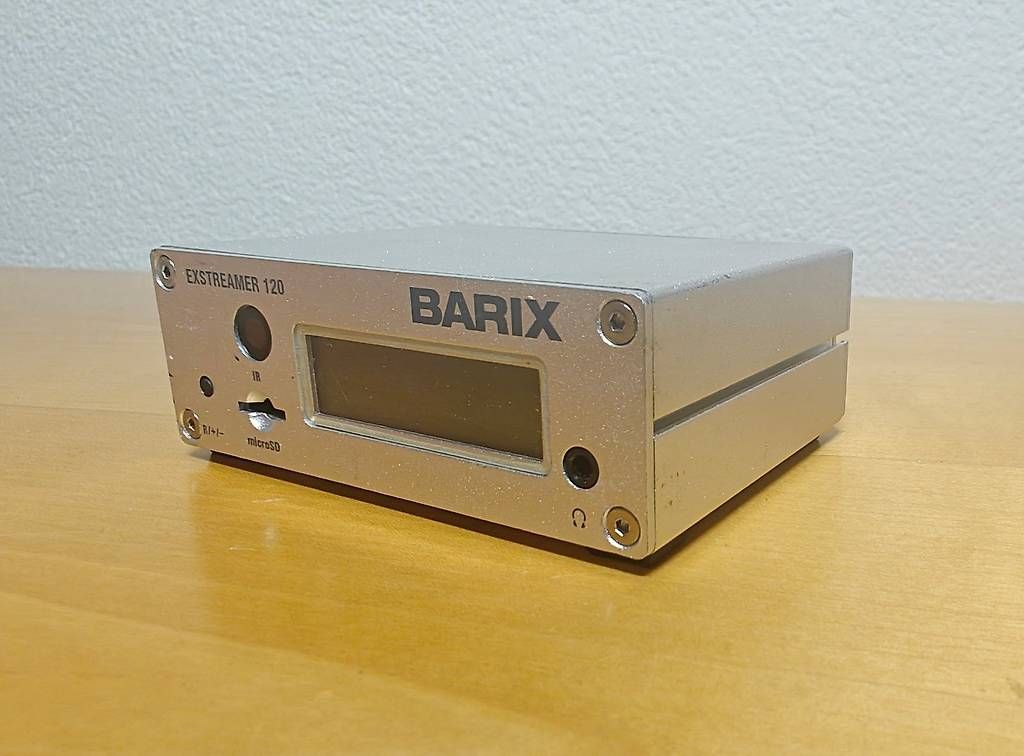 Convertitori: BARIX Exstreamer 120 IP Audio Decoder (IP -> Verstärker) – Usato da Meilen venduto da Salamibaum