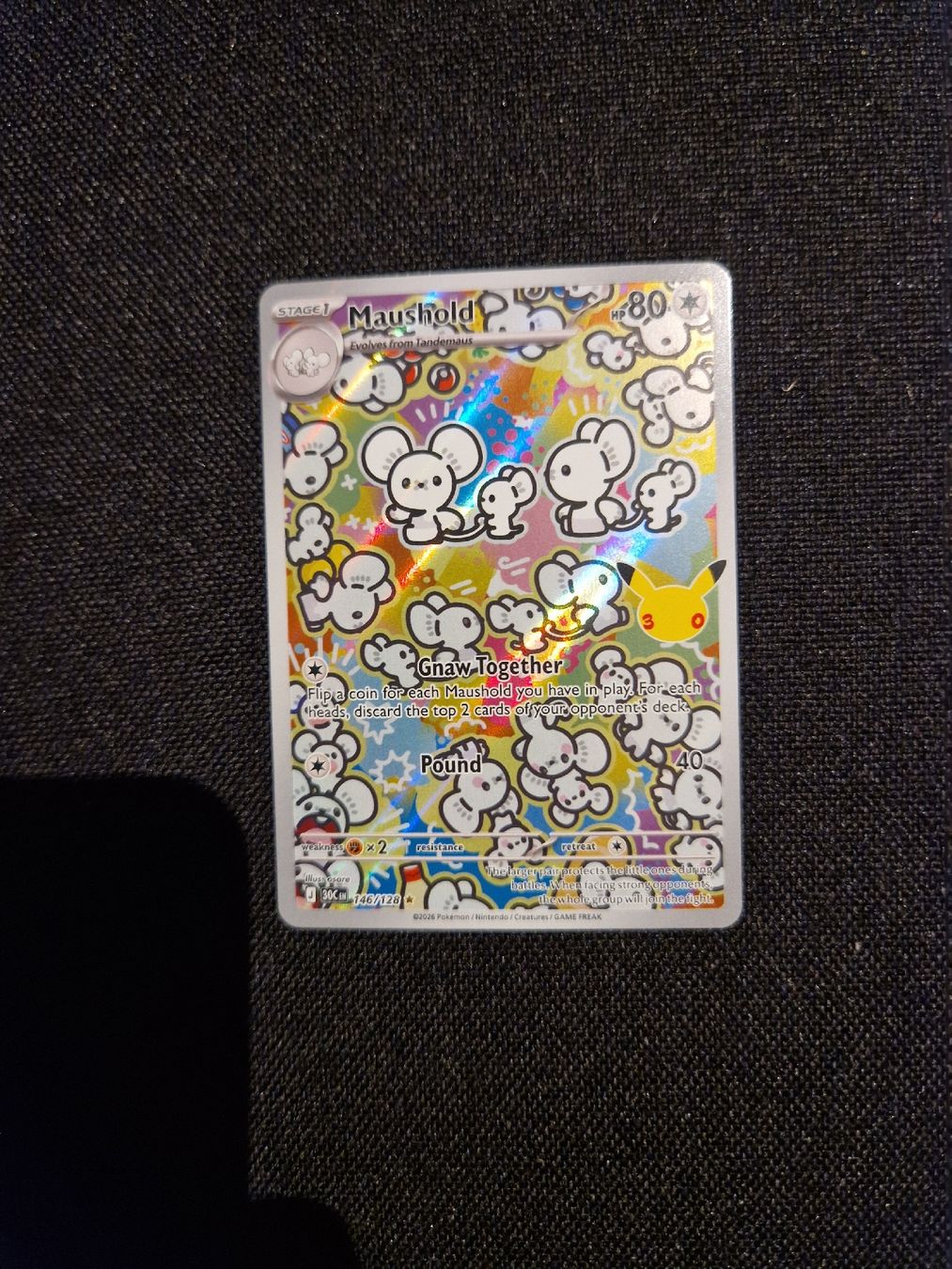 Pokémon Cartes à collectionner: Moushold 30th eng – Neuf (Voir description) à Giubiasco par MrGru1992