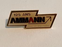 1 Pin Ammann 125 Jahre