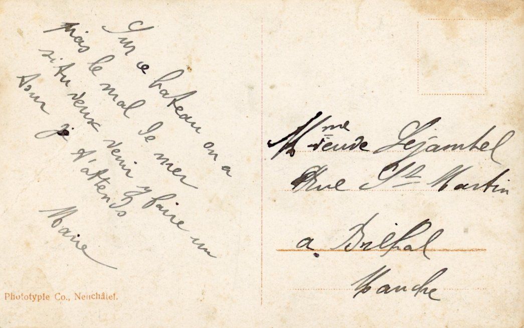 Ansichtskarten: Lac Léman  VD   -   Bateau-salon  " SIMPLON " – Gebraucht aus Brig von Valcards54 1