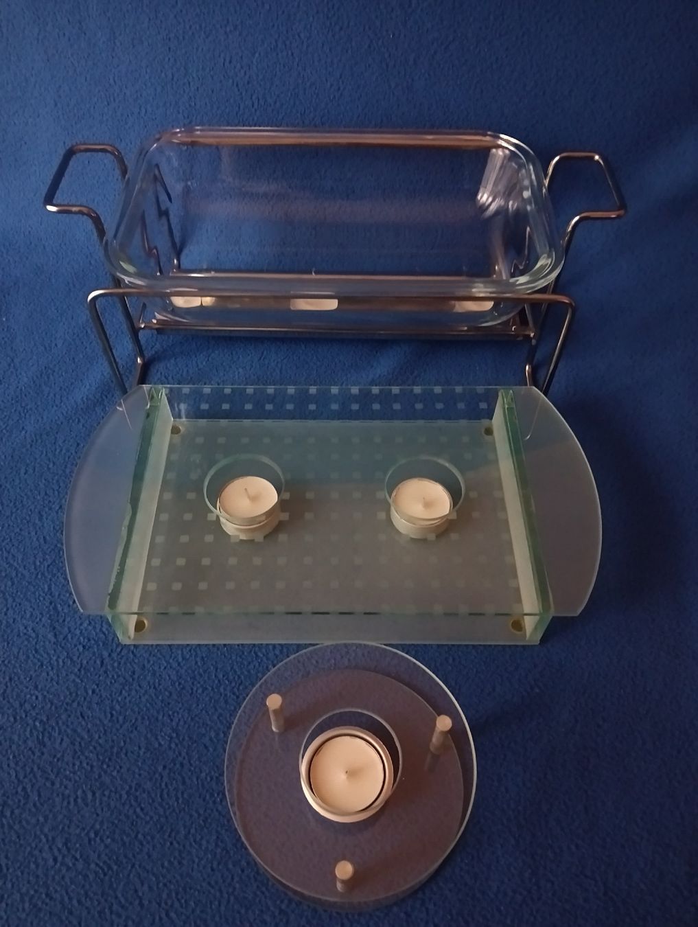 Piatti di portata: 2-Teilige WARMHALTPLATTEN – Usato da Basel venduto da Mippo131 2