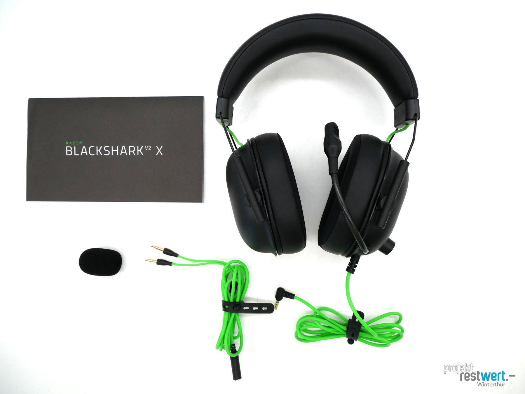 Razer Cuffie: RAZER BlackShark V2 X Headset Schwarz – Nuovo (secondo la descrizione) da Winterthur venduto da Restwert_Winterthur