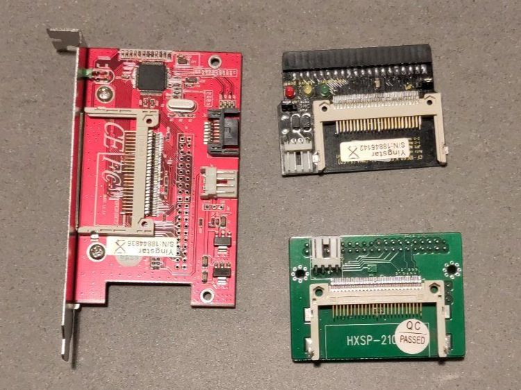 Unità & Adattatore: Diverse Compact Flash Adapter (1xSATA, 2xIDE) – Usato da Untersiggenthal venduto da marmatch