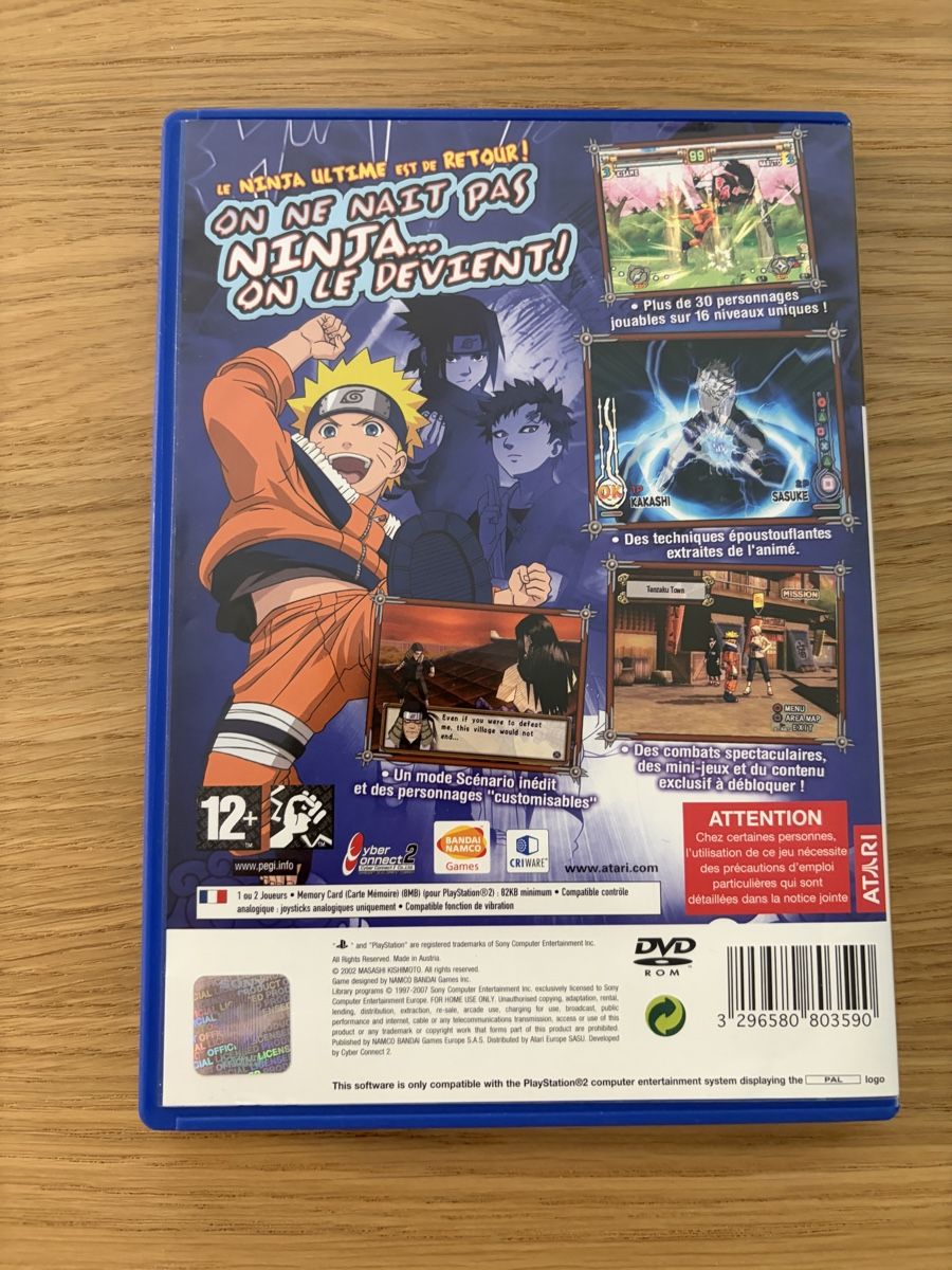Sony Giochi: Naruto: Ultimate Ninja 2 - PlayStation 2 – Usato da Pully venduto da FunkyGames 1