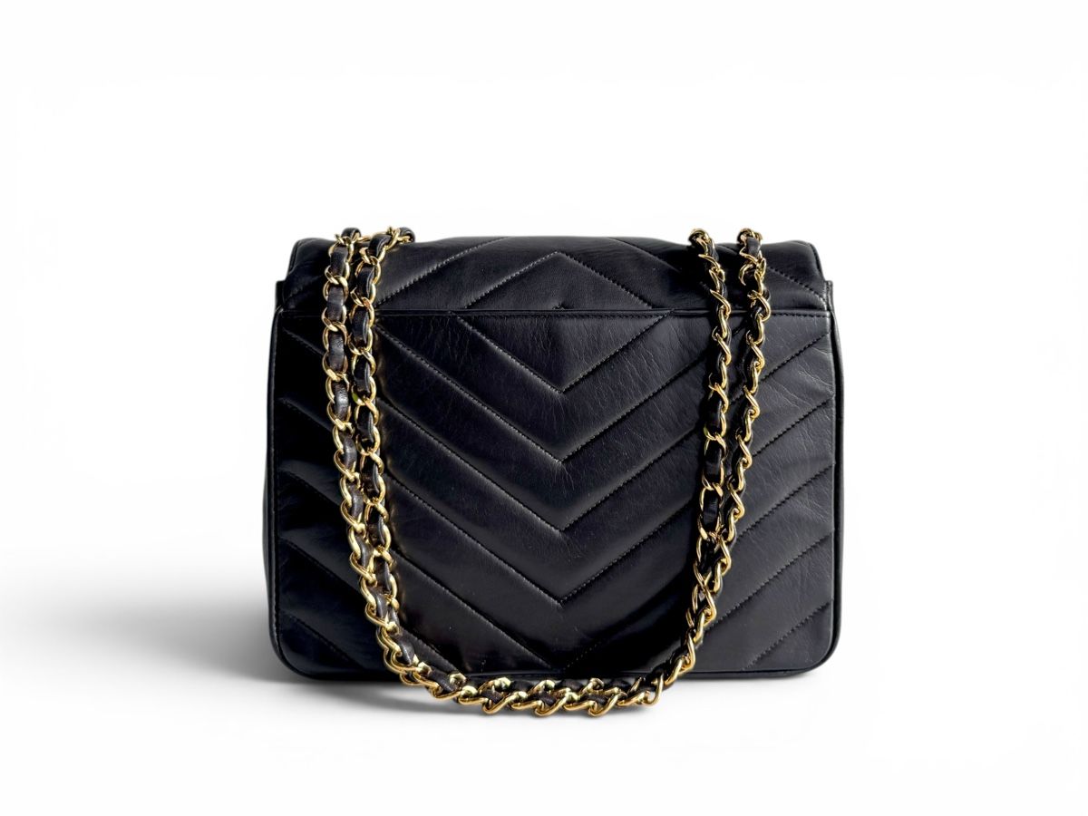 Chanel Borse da donna: Chanel Chevron Single Flap Bag Tasche – Usato da Kriens venduto da hannaandkiko 4