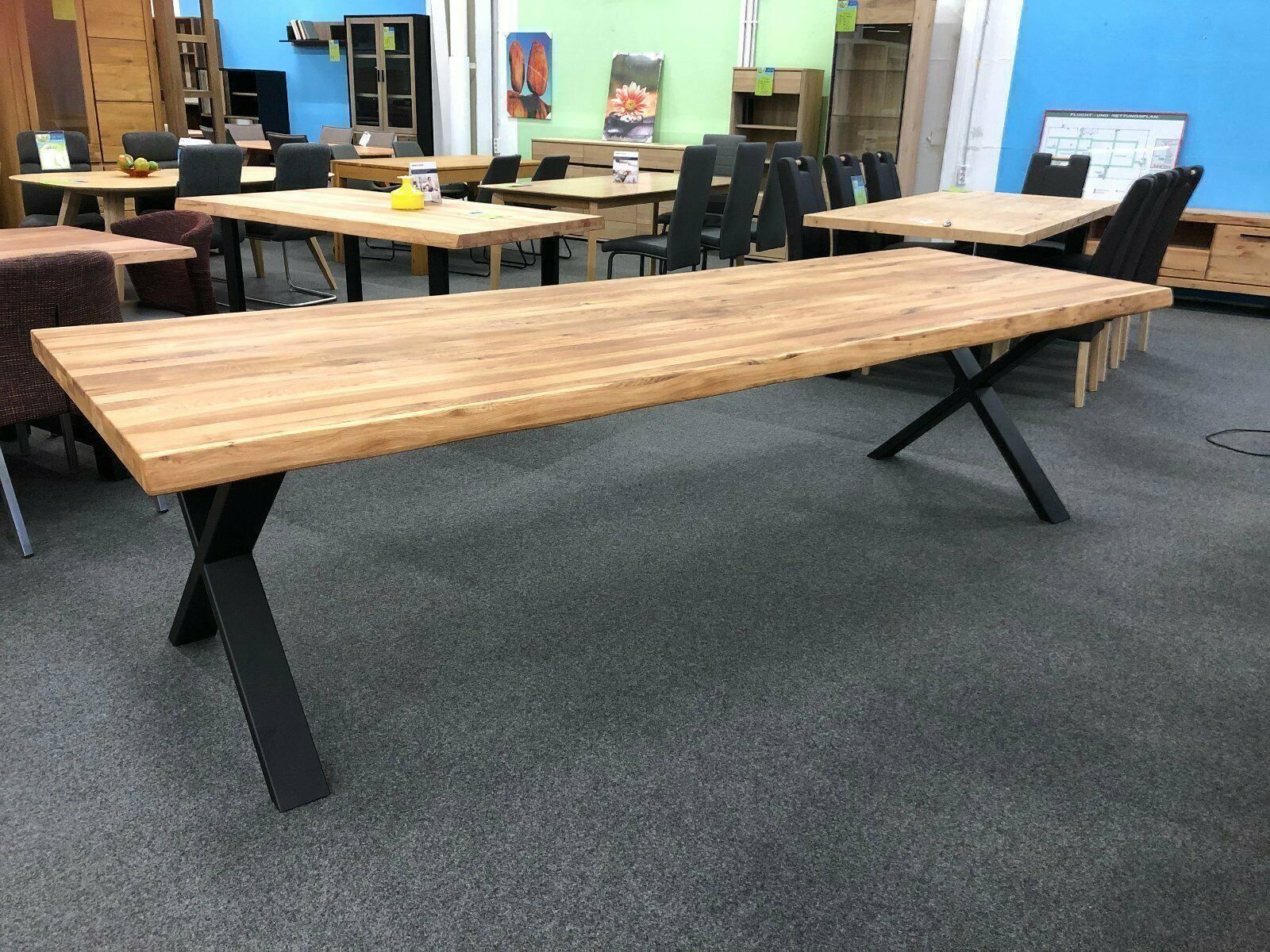 Tavoli: BAUMKANTENTISCH  EICHE GEÖLT 220cm*100cm 799.- – Nuovo e nell'imballaggio originale da Recherswil venduto da Moebel_Outlet 5