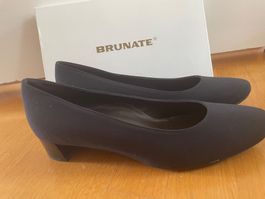 BRUNATE Pumps Grösse 39 1/2, Schwarz