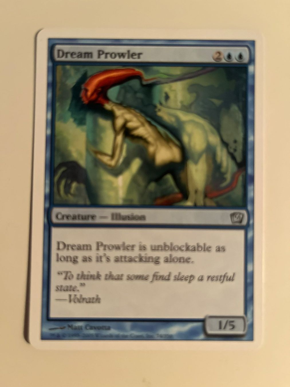 Magic The Gathering Carte collezionabili: 1 x Dream Prowler - Magic: The Gathering - MtG – Usato da Kriens venduto da Shadi1980