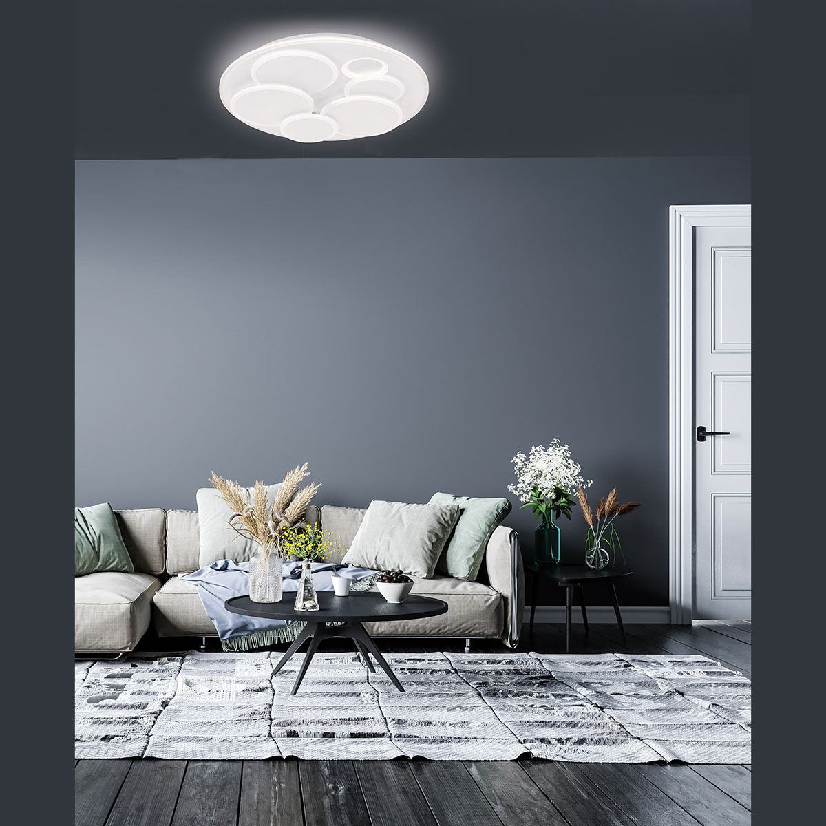 Lampadari & plafoniere: LED Deckenleuchte, Weiss, Dimmbar – Nuovo (secondo la descrizione) da Kreuzlingen venduto da Smart-Light 1