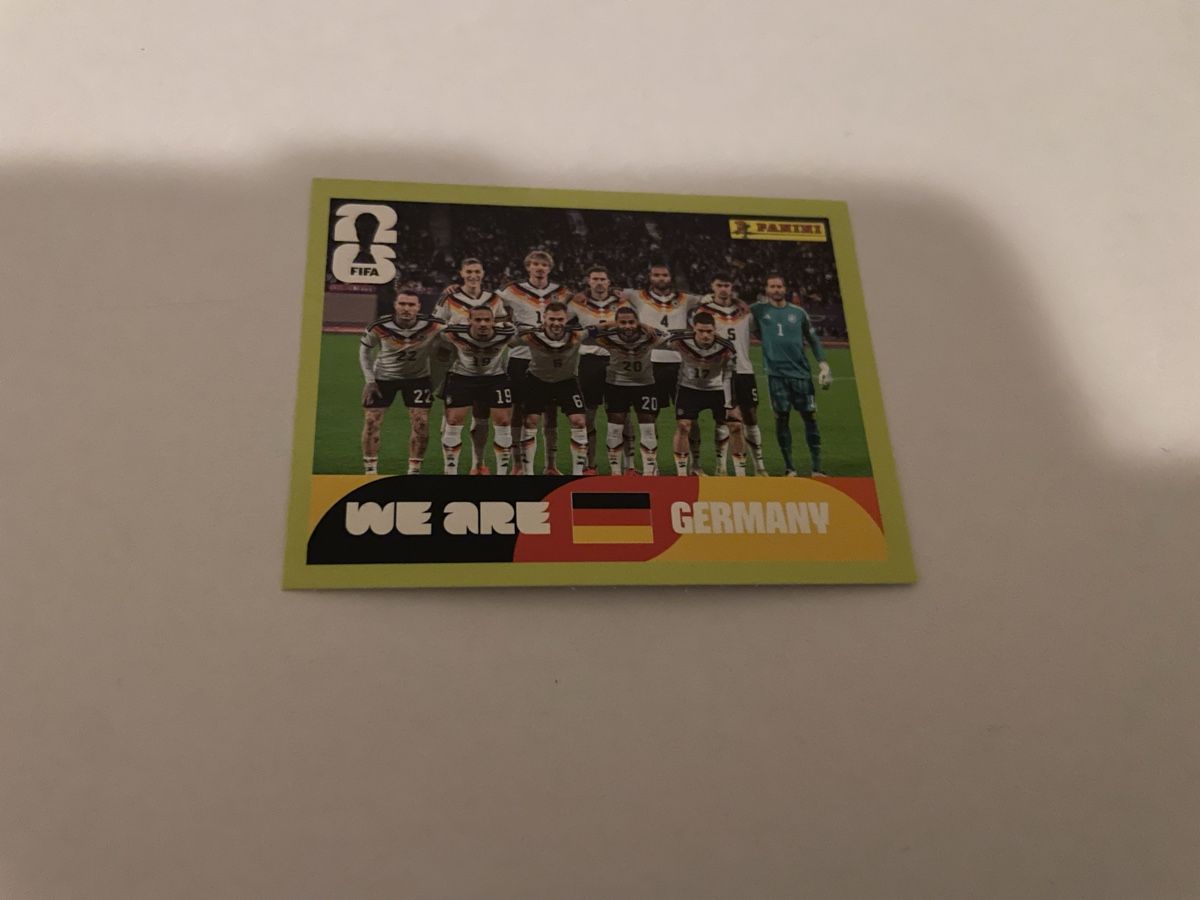 Panini Carte collezionabili: FIFA WM 2026 WE ARE Deutschland GER 13 – Nuovo (secondo la descrizione) da Winterthur venduto da Cobraforce