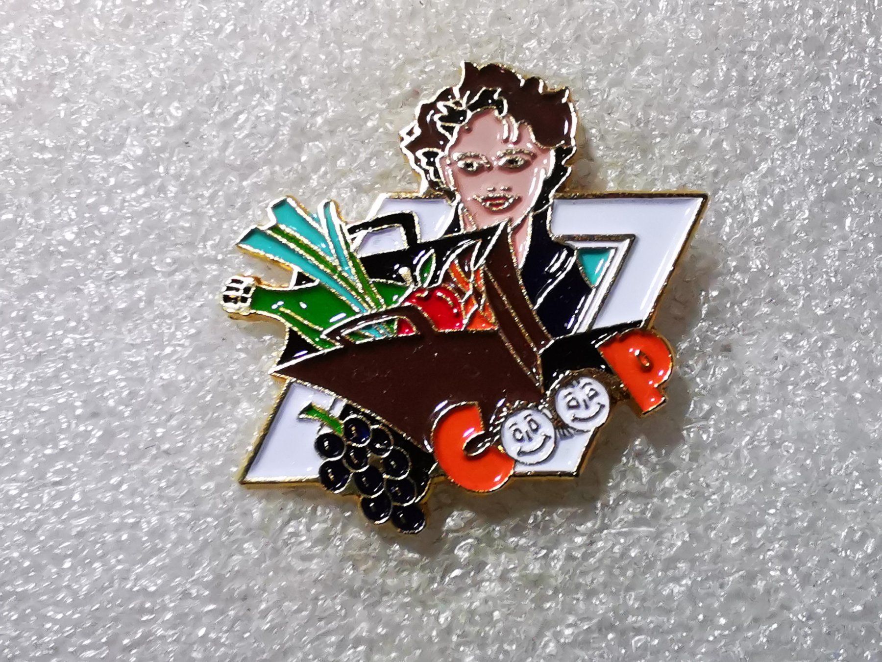 Placchette & Badge: Ansteckpin 77: Coop – Usato da Oppligen venduto da Pin-Fall-Shop