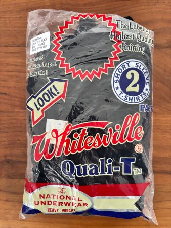 Whitesville T-Shirt schwarz, Grösse X-Large, 2er Pack