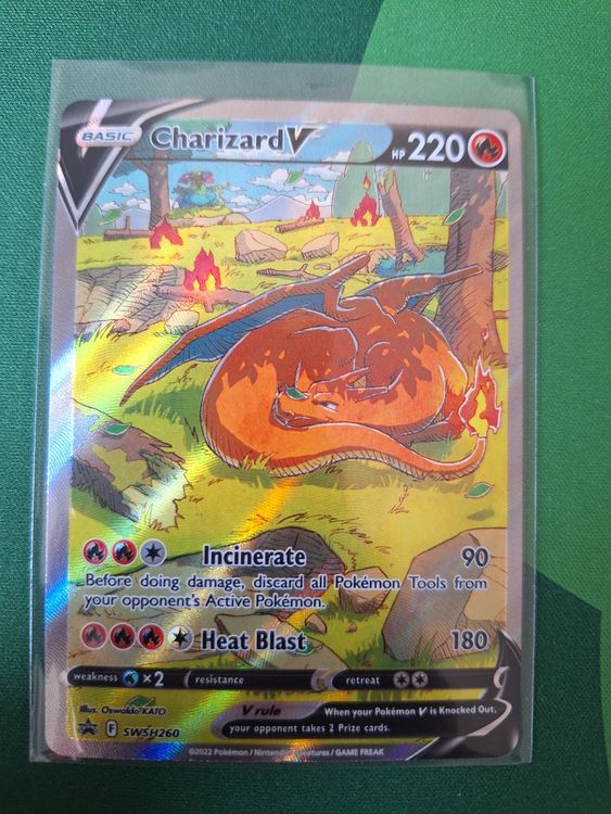 Charizard V Promo SWSH260 Ultra Premium Collection Englisch | Kaufen ...