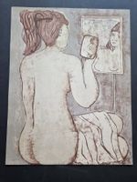 FEDERICO RIGHI LITHOGRAPHIE SIGNIERT BLATTGRÖSSE 50X39CM