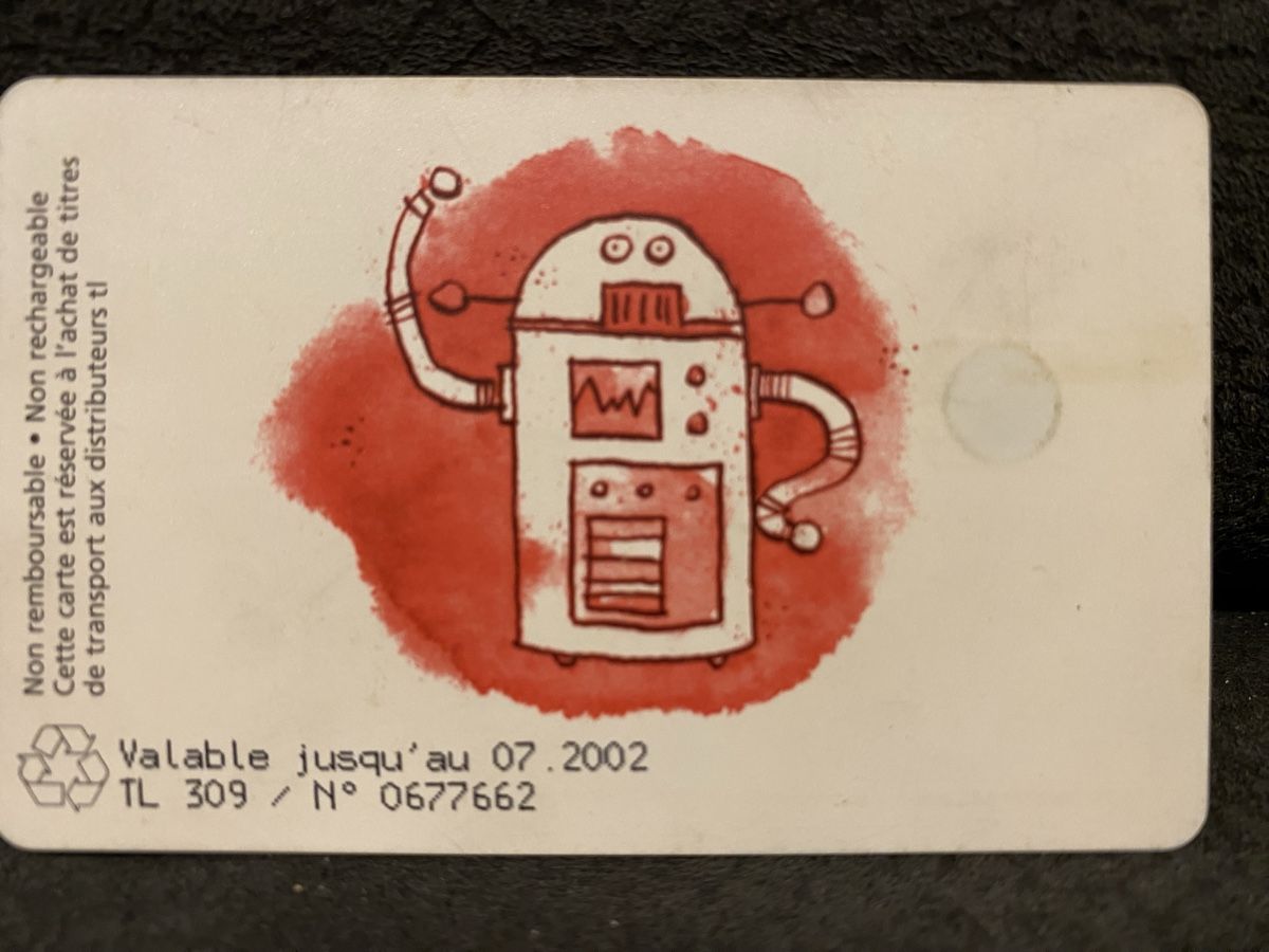 Schede telefoniche: Carte TL 309 puce or – Usato da Lausanne venduto da babacard10 1