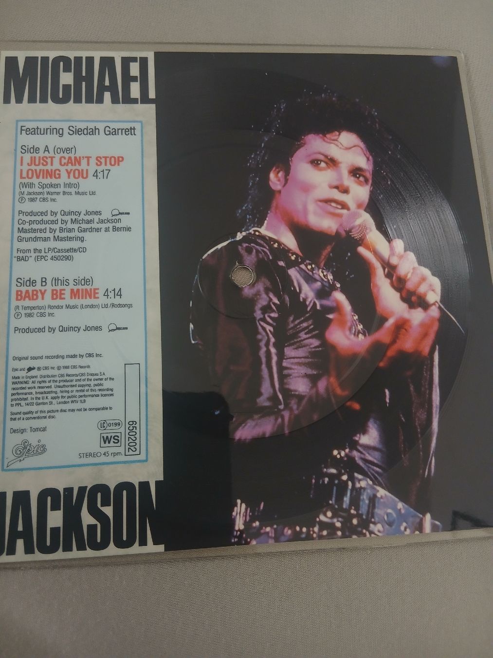 Schallplatten: Michael Jackson Souvenir Singles Pack Square vynil - rare – Gebraucht aus Watt von Tomaf 2